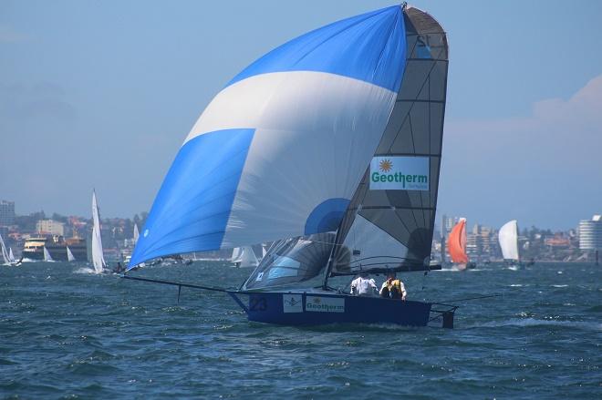 Geotherm gets some pace on - 55th 12ft Interdominion Championships 2015. © Vita Williams